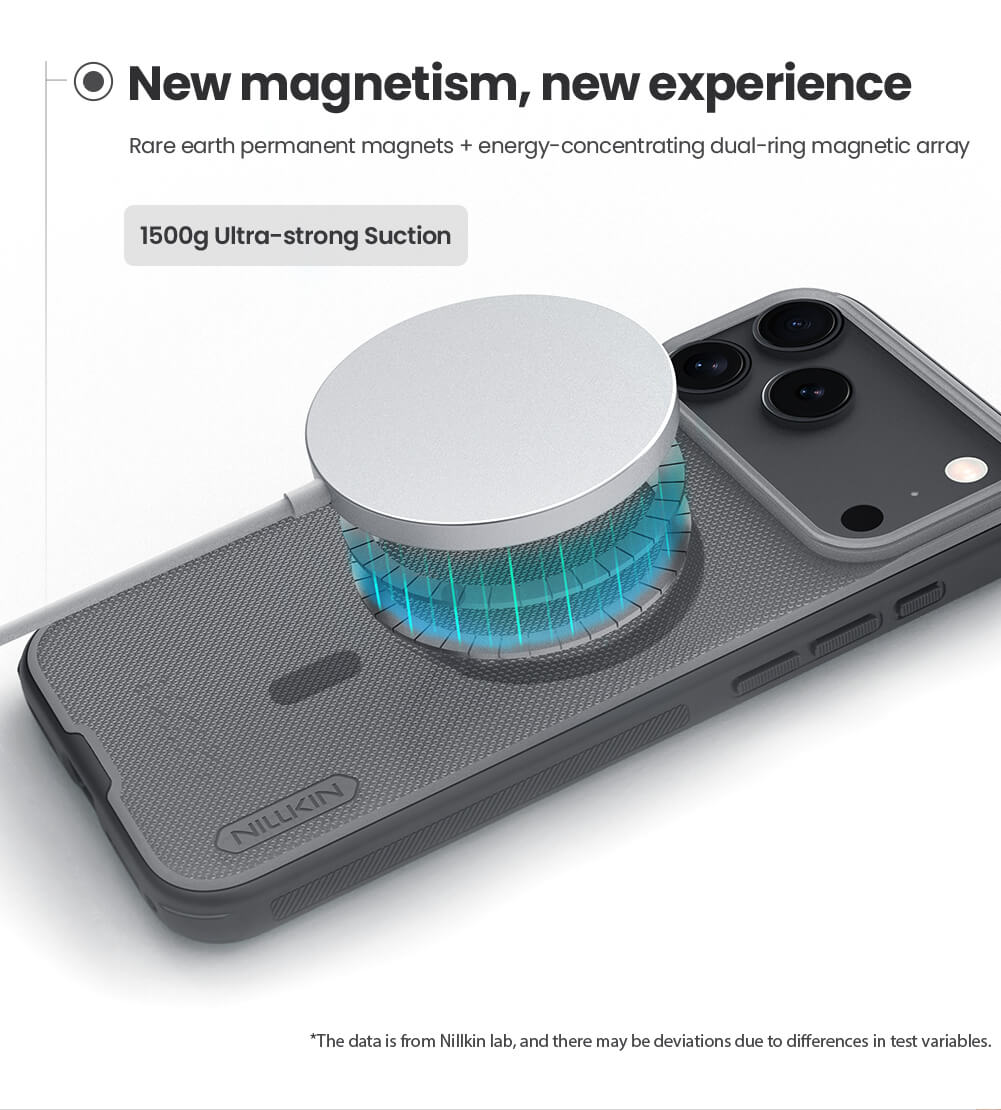 Чехол-крышка NILLKIN для Apple iPhone 17 Pro Max 6.9 (2025) (серия Frosted shield Pro Magnetic case Clear)